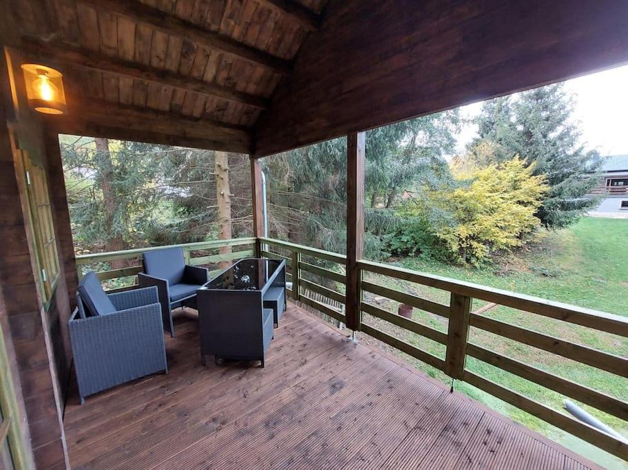 Tiny House Am Teich Lejlighed Garnsdorf Eksteriør billede